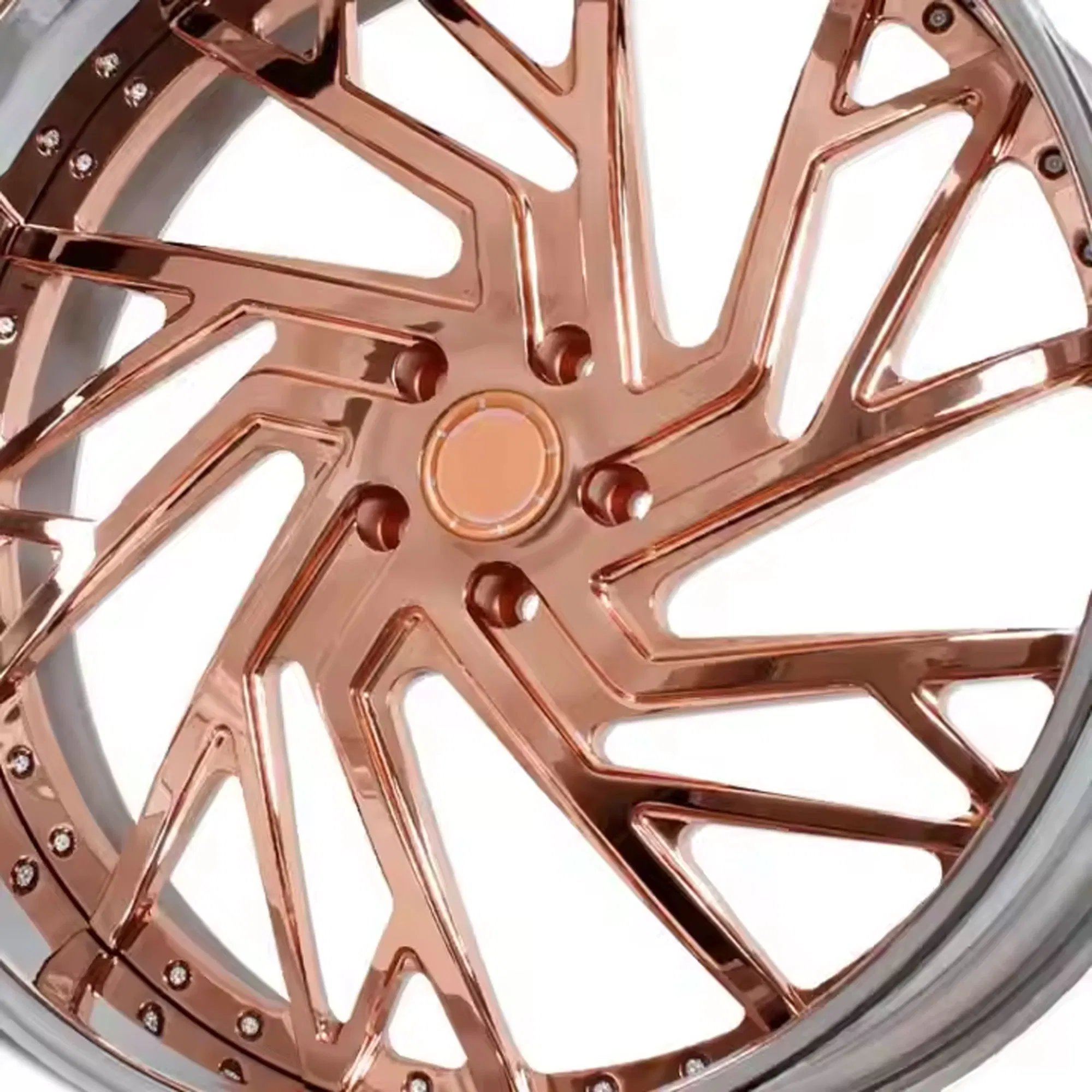 Литые диски RCSR Deep Dish для авто, хром, золото, 13-30 дюймов