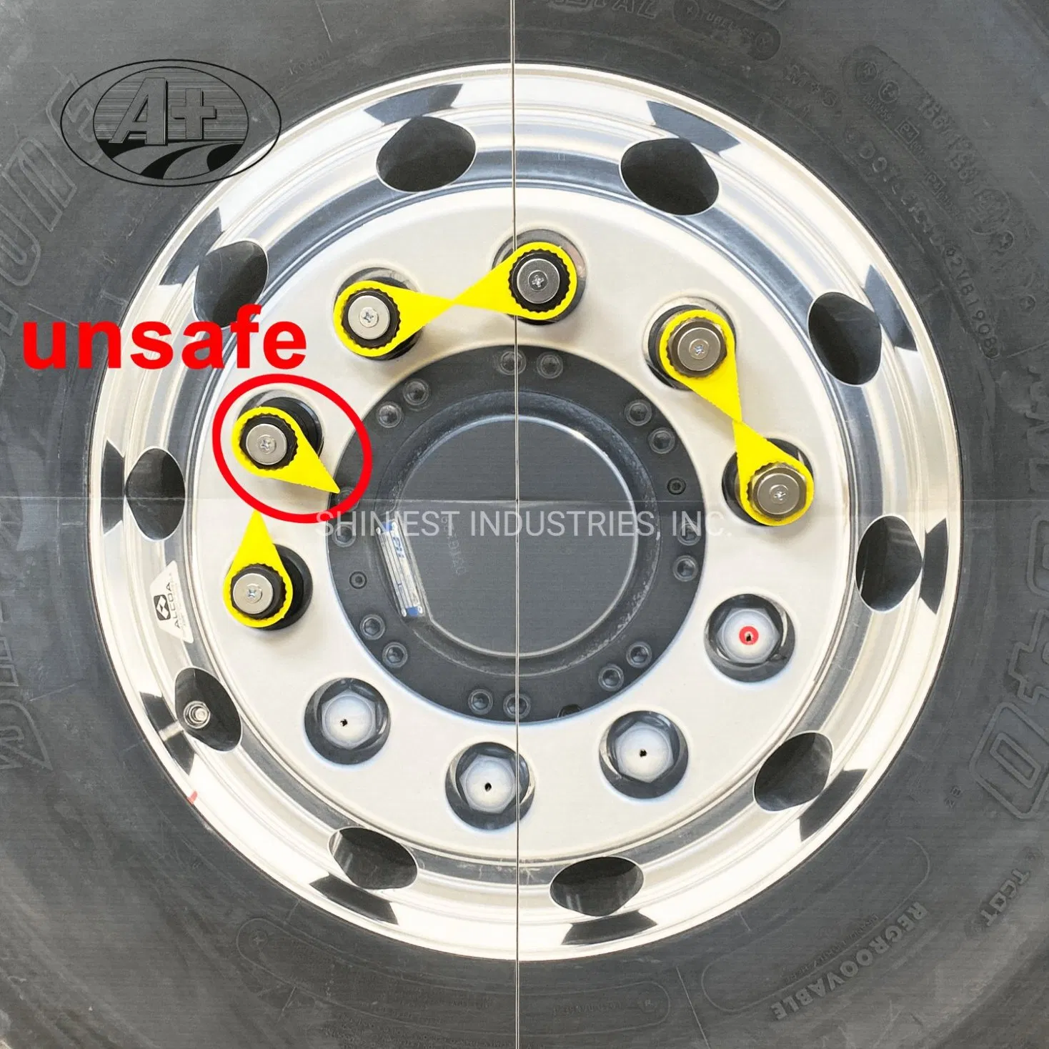 27mm Safety Loose Wheel Nut Indicator for Trucks