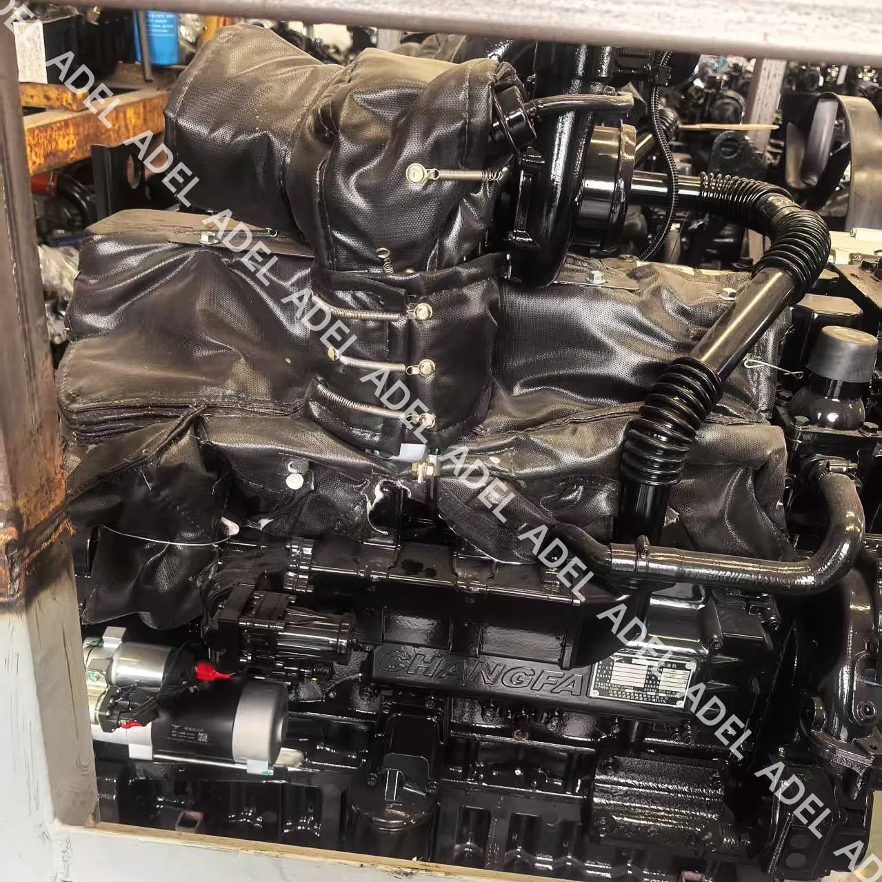 Fiberglass Thermal Insulation Jacket Heavy Duty Engine Industrial Detachable Insulation