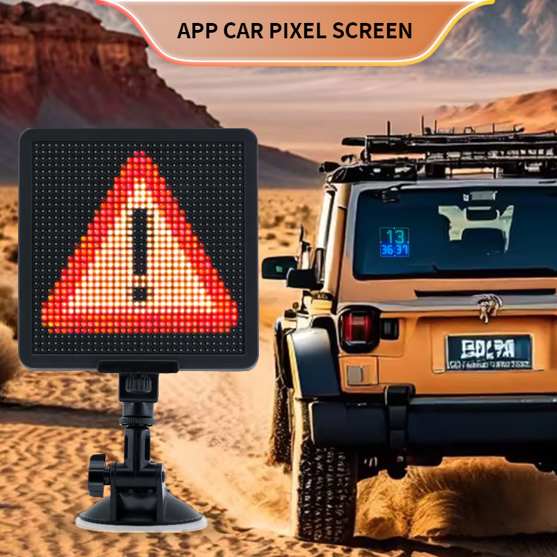 LED-экран для заднего стекла автомобиля с управлением через приложение