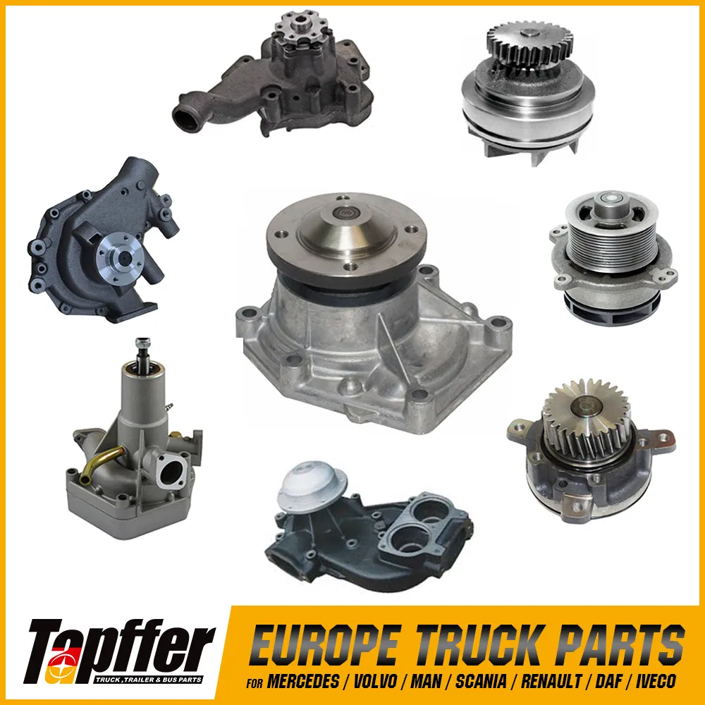 Водяной насос для грузовиков Mercedes, Scania, Volvo, Man, Renault, Daf