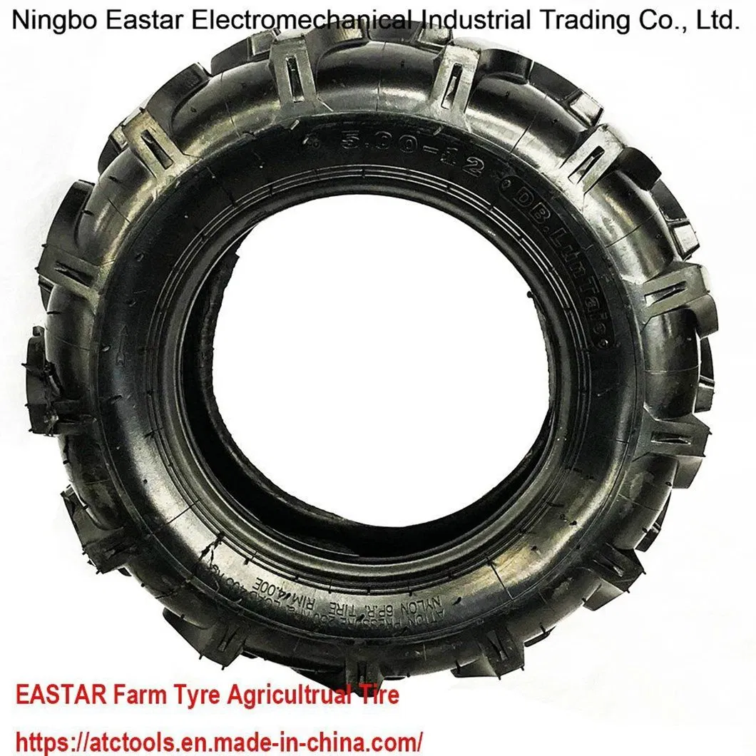 Lug 350-6 400-6 400-10 500-12 600-12 700-12 Pneumatic Tire with Rim Farm Wheel