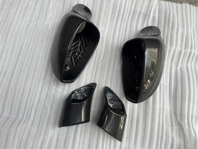 OEM Style Dry Carbon Fiber Mirror Covers for Ferrari F8 High Quality Body Kit Side Mirrors New Condition Upgrade Parts